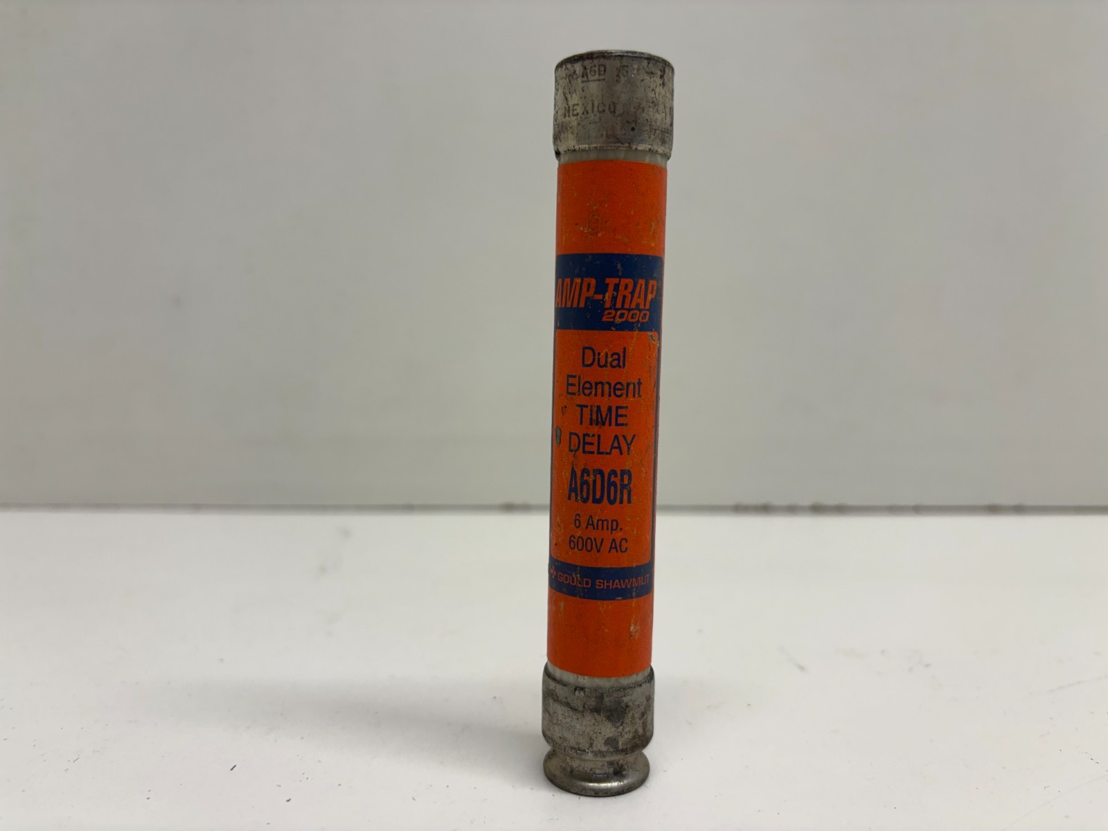NEW OLD STOCK! GOULD SHAWMUT AMP-TRAP 6A 600V TIME DELAY FUSE A6D6R