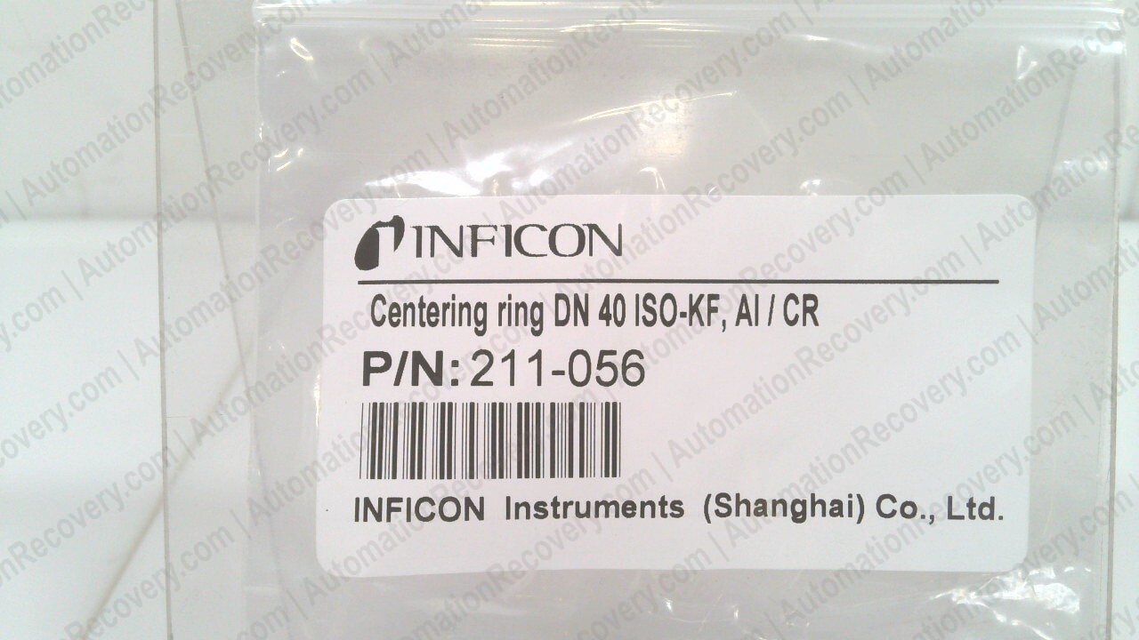 INFICON 211-056, CENTERING RING, NEW #332273