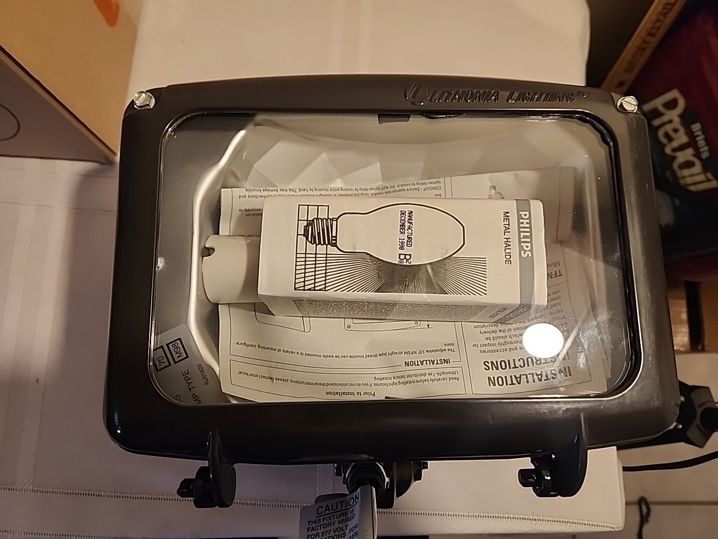 Lithonia Lighting TFM175MRBTBLPI Mini-Flood Light 175 Watt Contour Series TFM
