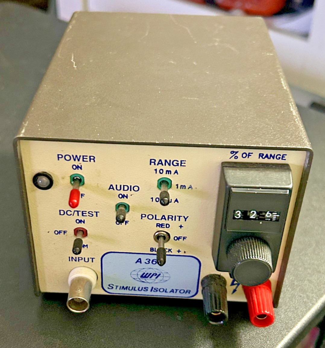 WPI World Precision Instruments Stimulus Isolator Model A360LA Laboratory Tool