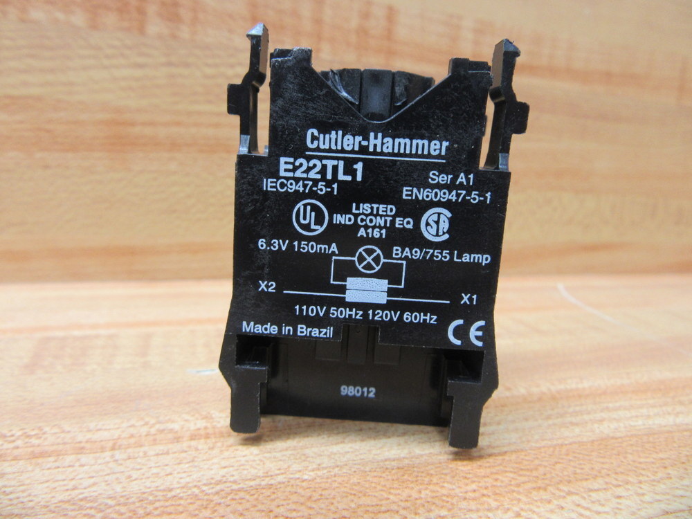 Cutler Hammer E22TL1 Eaton Transformer Unit Light Module (Pack of 2)