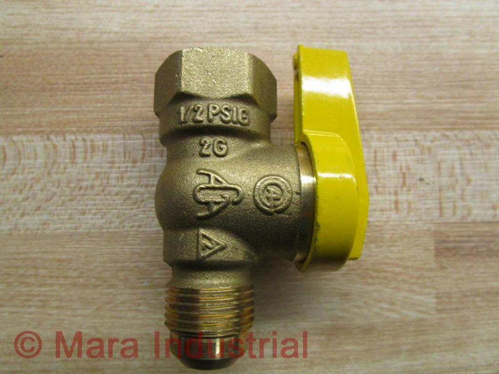 Brasscraft TBV8-8 Ball Valve 3P844 (Pack of 2)