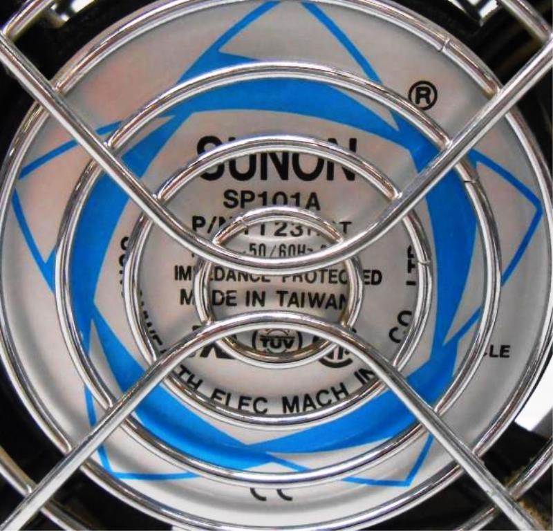 SUNON COOLING FAN, SP101A – 1123HBT, 115 VAC, 18 WATTS, 87/107 CFM