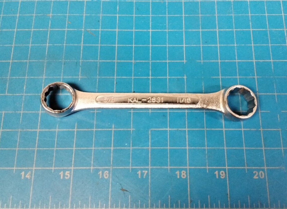 KAL- 2631 Double Box-End Wrench 5/8 X 11/16