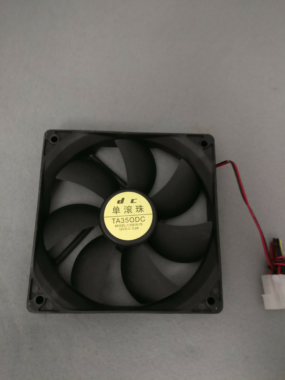 TA35ODC Model C33416-76 fan