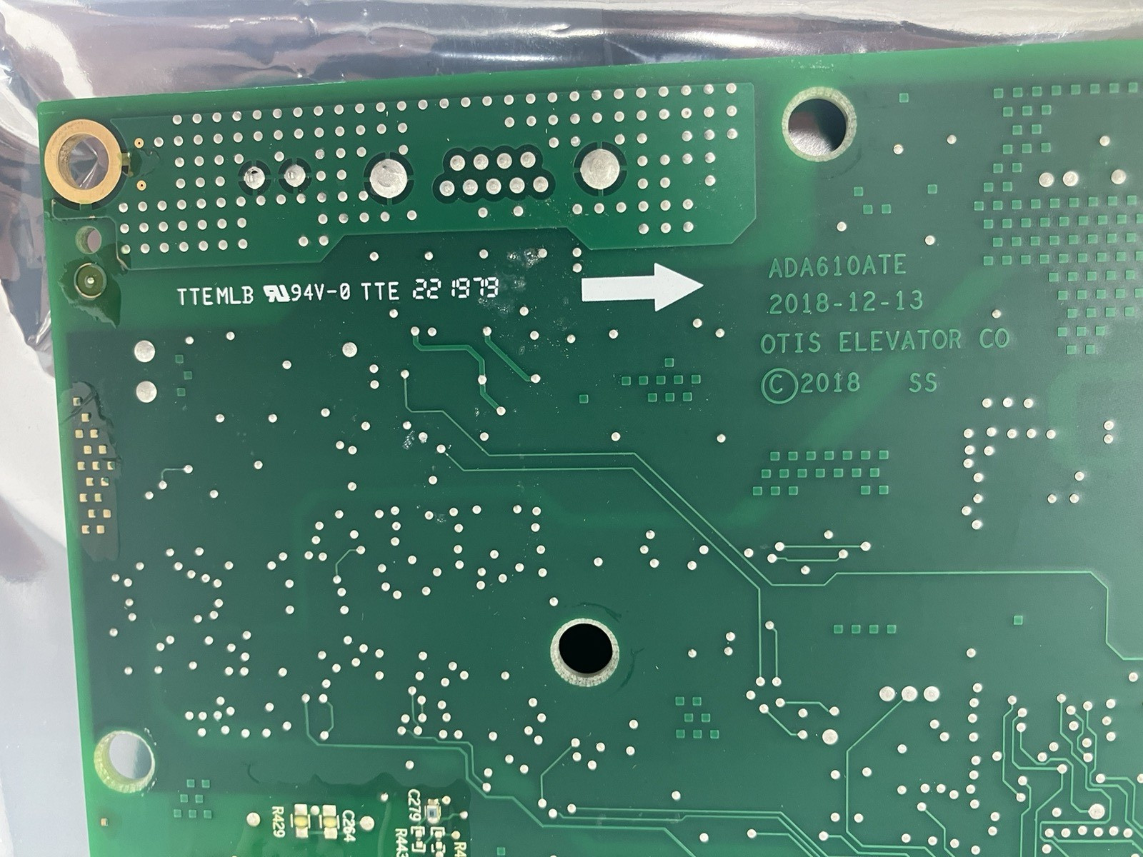 Otis ADA26800ATE2 Elevator E2 Control KSIB KIB1 Car Subsystem Board