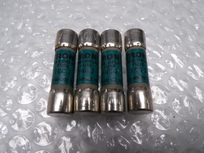 TRON FNQ-2 FUSE LOT OF 4 NSNP.