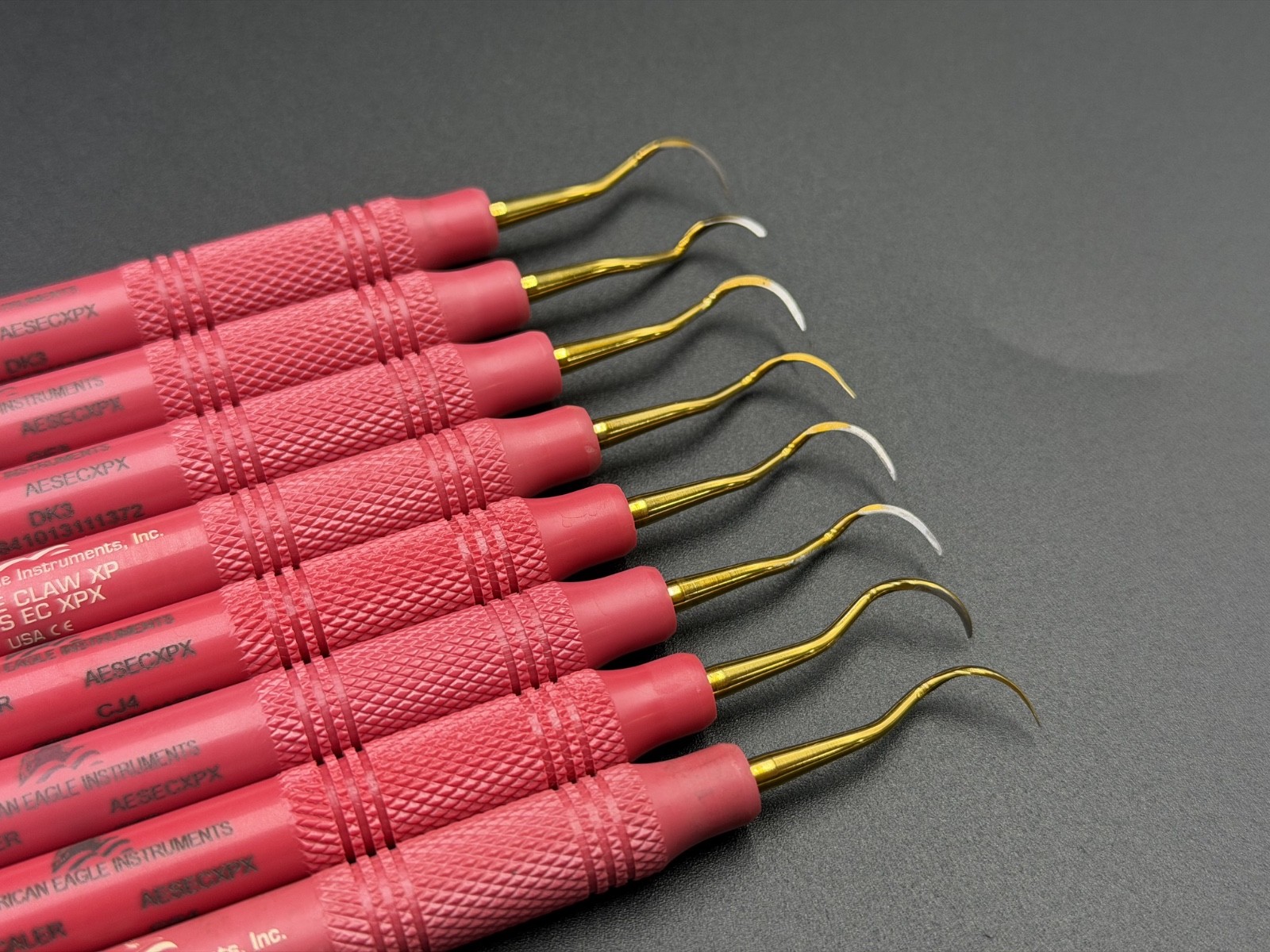 Lot of 8 American Eagle Dental Scalers
