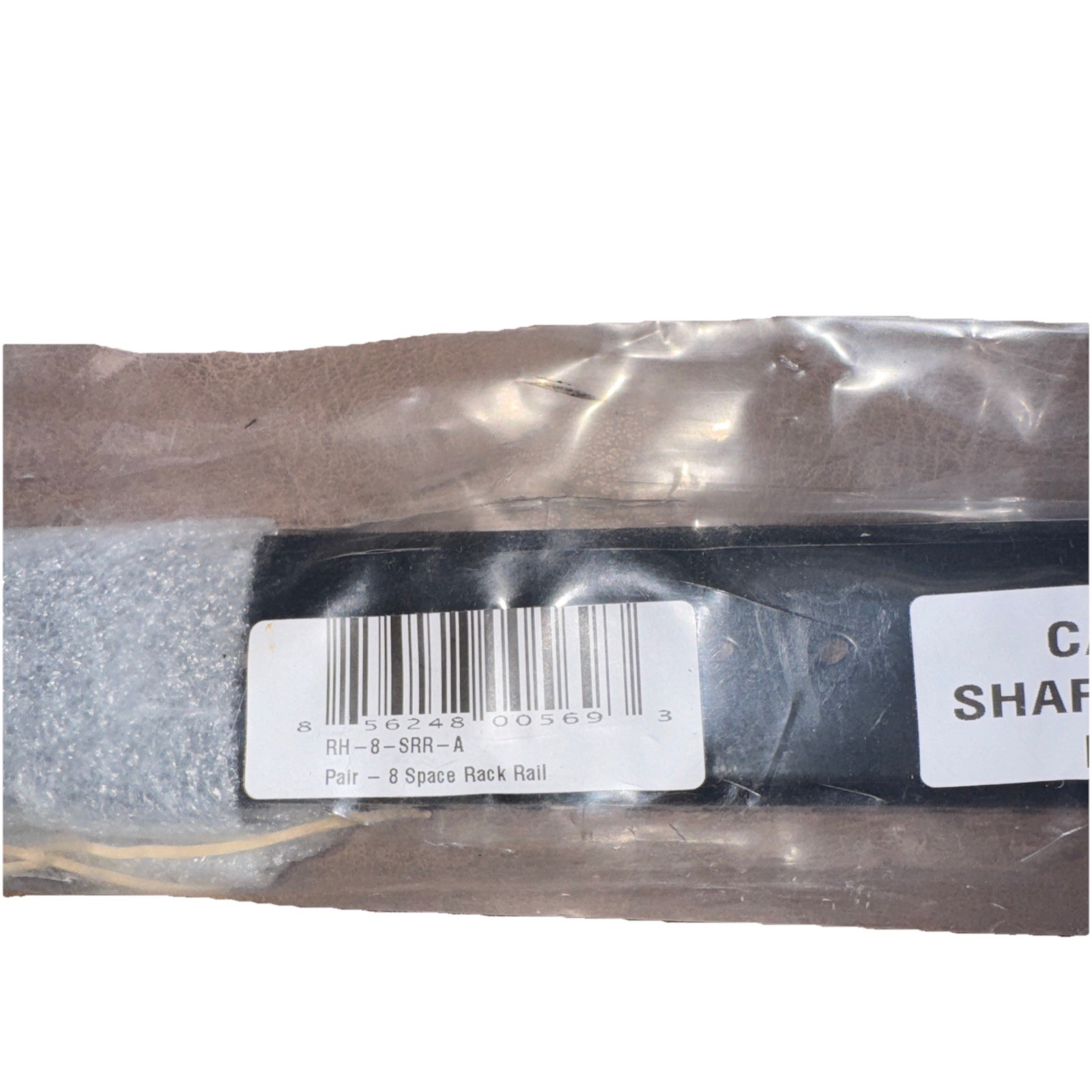 Reliable Hardware Company RH-8-SRR-A 8U Pair Full Hole Rack Rail