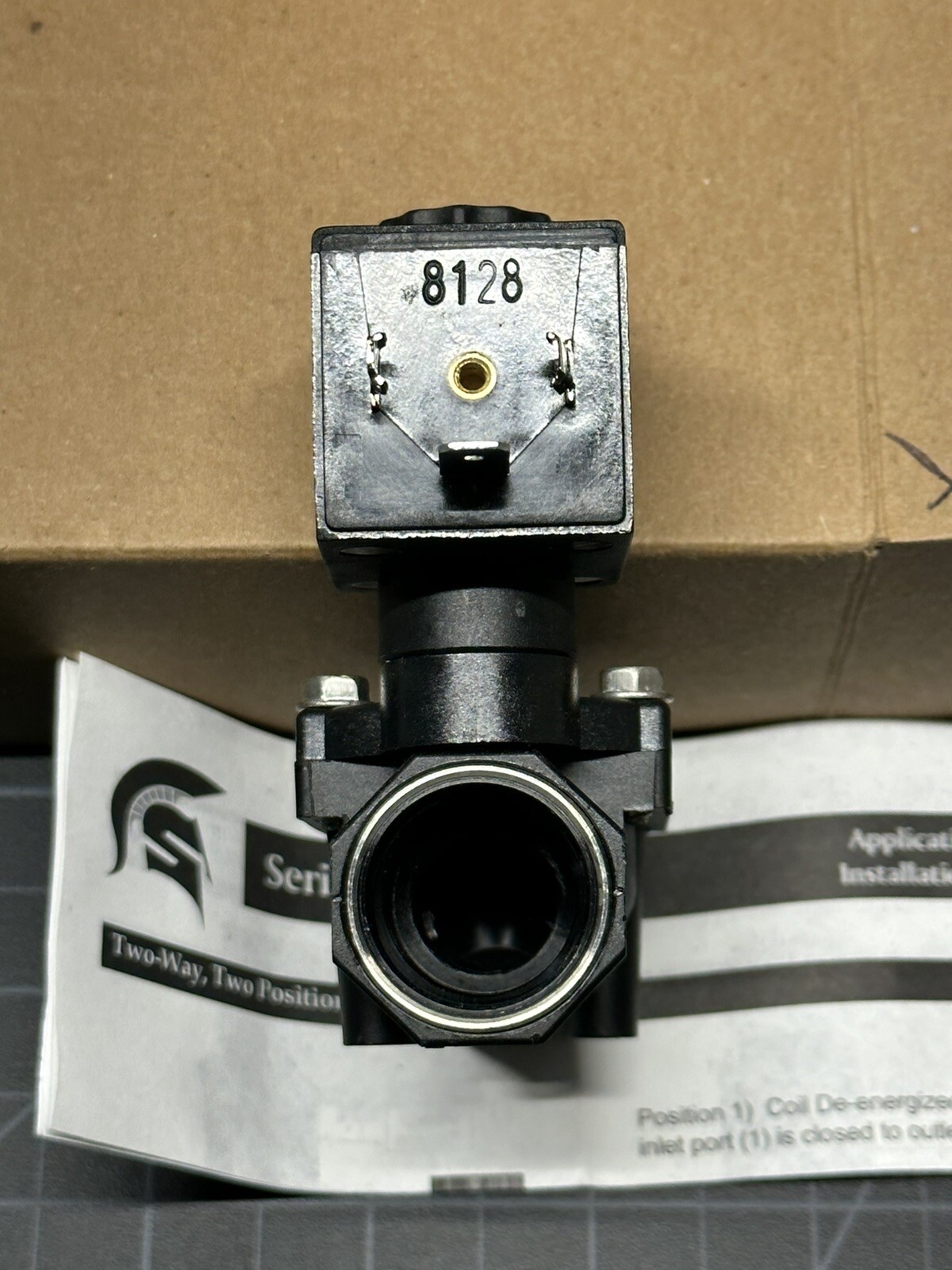 Spartan Scientific Solenoid Valve – 1/2″ NPT 2NC 120VAC 150PSI – 3585-020-9237B