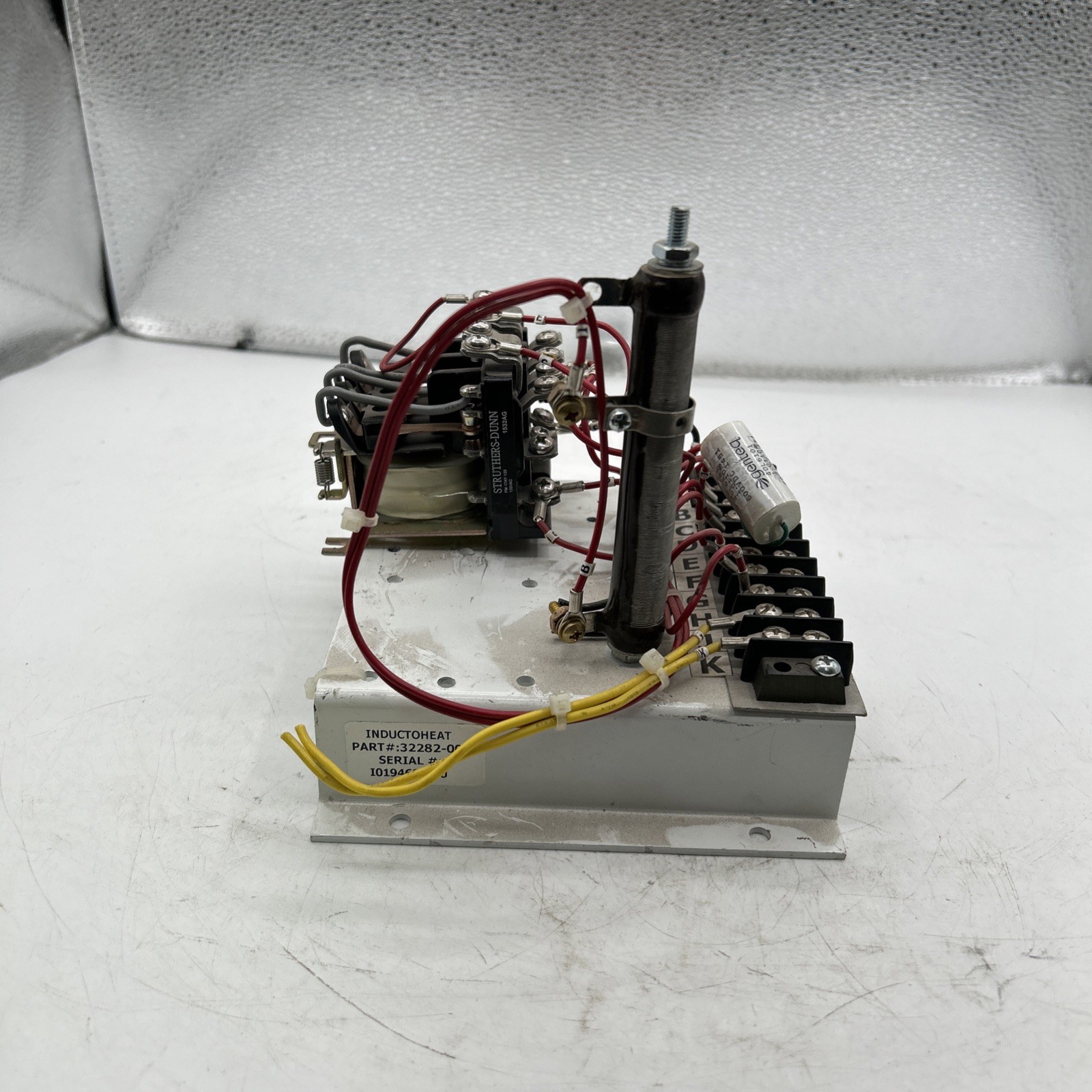 INDUCTOHEAT 32282-001 POWER SUPPLY STRUTHERS DUNN RELAYS PM-17ay-120