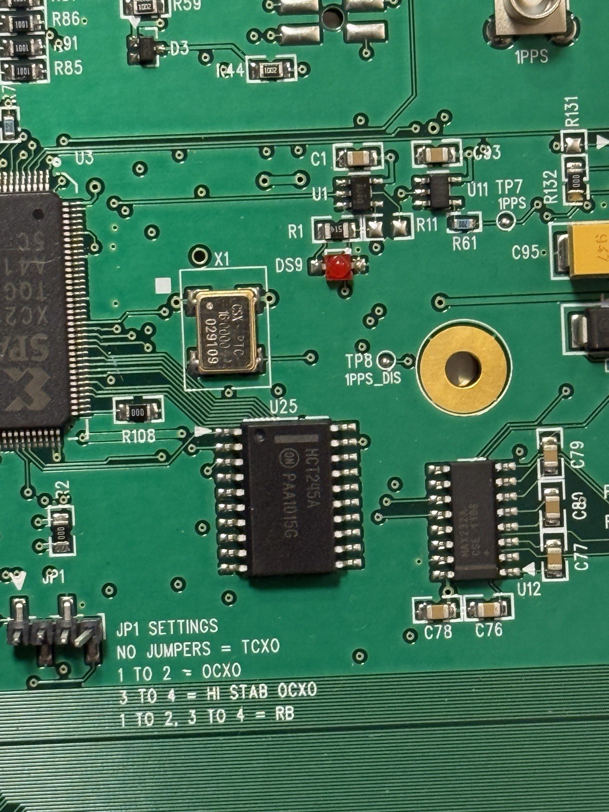 Symmetricom 089-00140-000 Rev C XL-GPS V2 Main Board