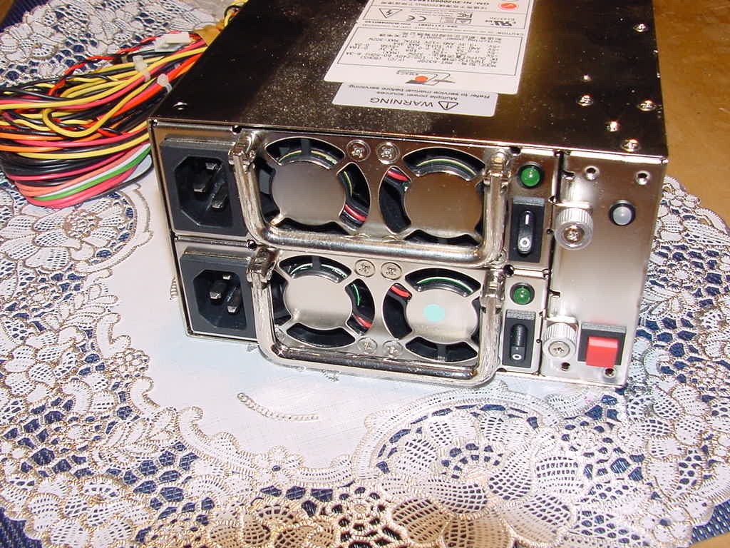 Emacs MRT-6320P, 320-Watt PS/2 size Mini-Redundant Power Supply 90 to 264 VAC
