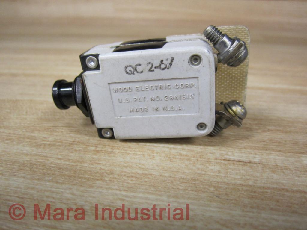 Wood Electric BAC-C18R-10B Miniature Circuit Breaker 108-210-102