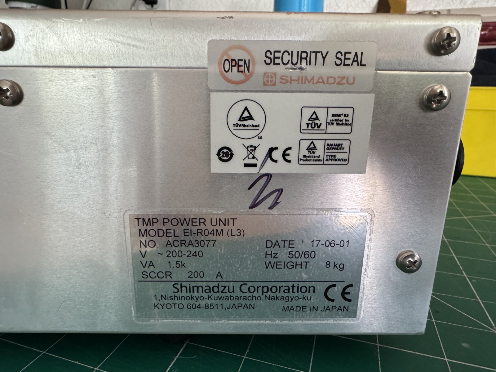 NEW Shimadzu UNIT EI-R04M (L3)