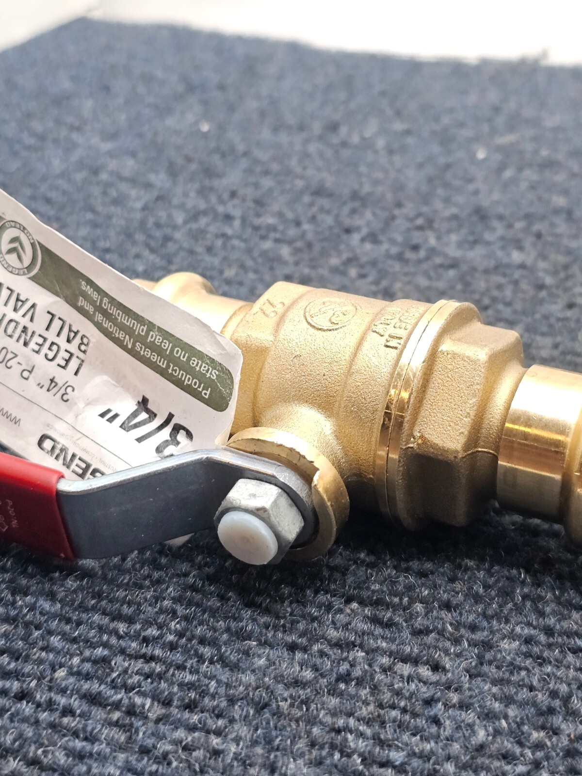 Legend Valve 101-204NL 3/4″ P-201NL Brass Press Fitting NPT Connection