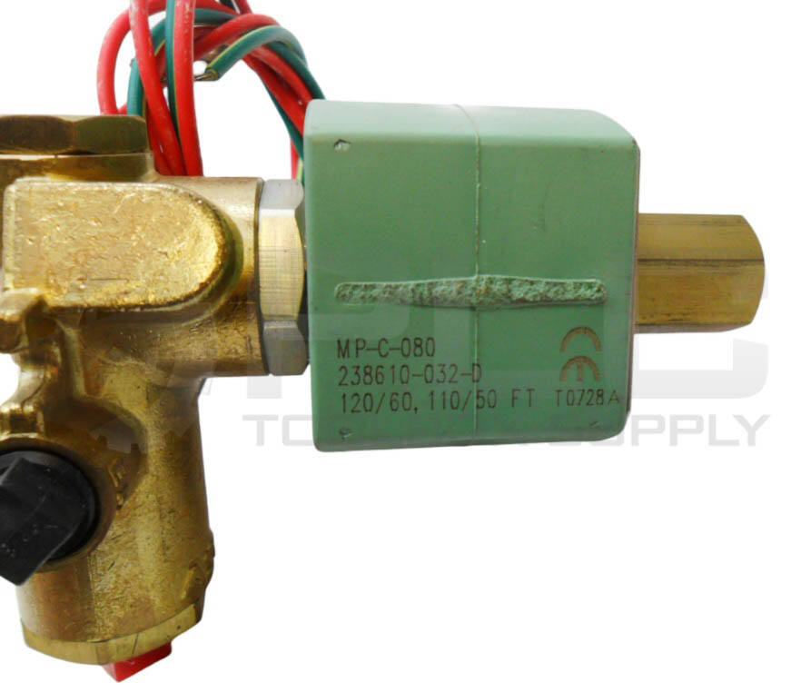 ASCO RED HAT 8345G001 SOLENOID VALVE 10-150PSI W/ 238610-032-D COIL MP-C-080