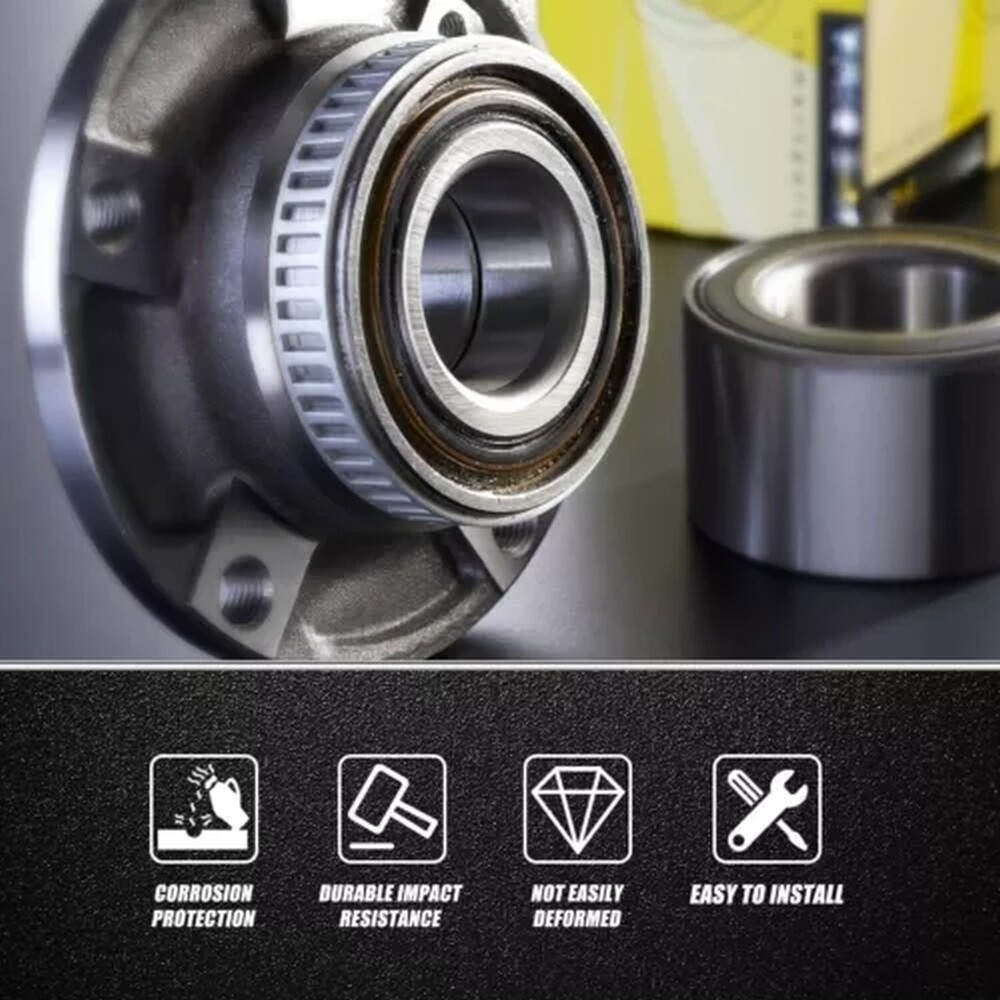 2x For Polaris 3514699 Double Row Angular Contact Wheel Bearing – 44X72X33MM