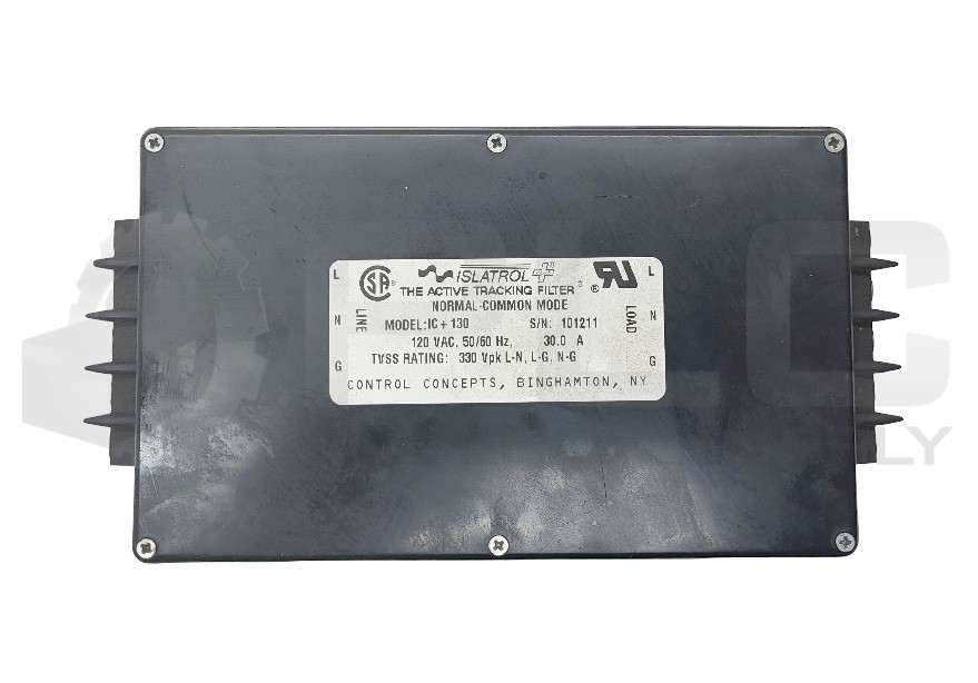 ISLATROL IC + 130 ACTIVE TRACKING FILTER 120VAC 50/60HZ 30.0A