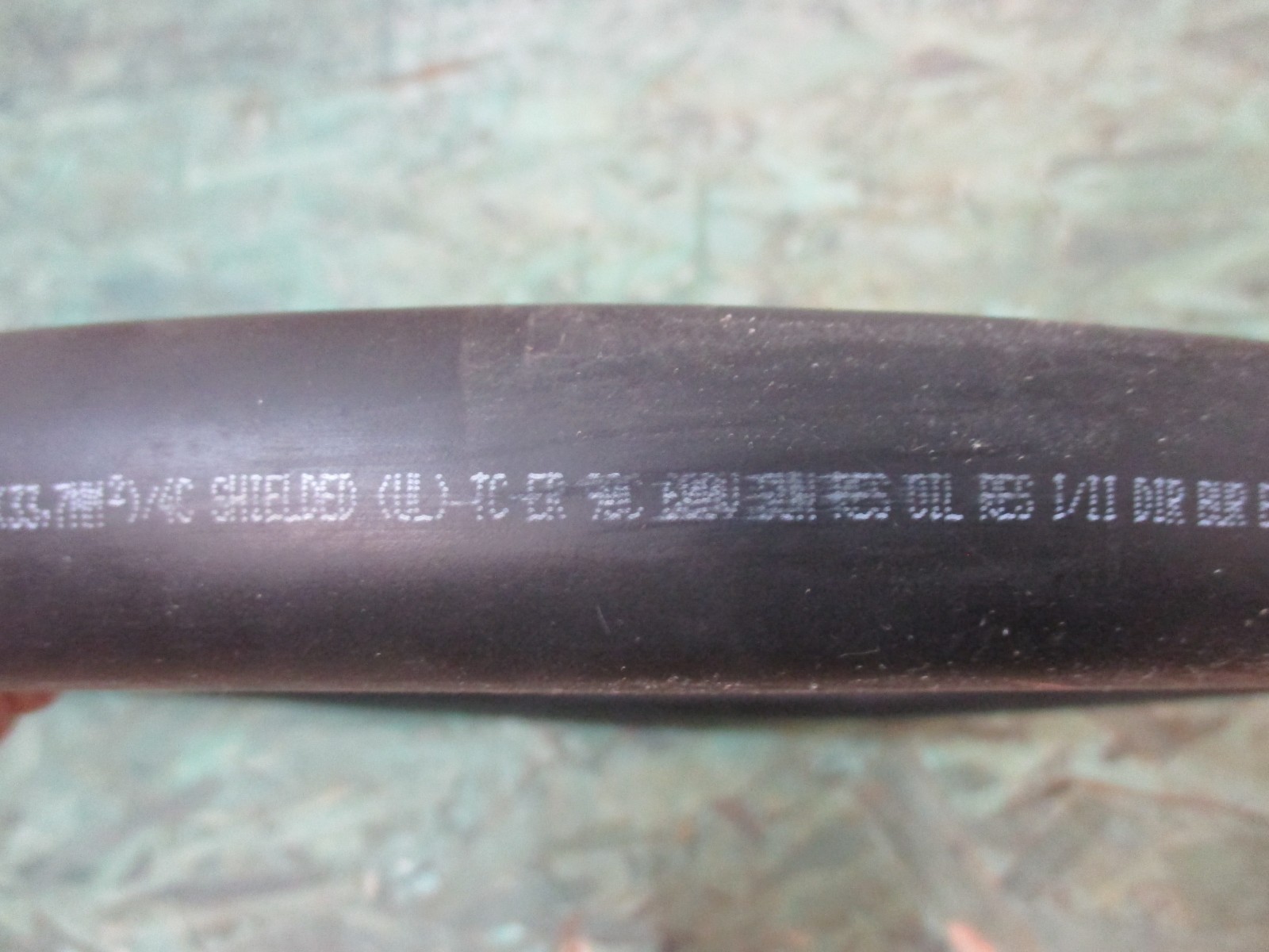 2 AWG/4C WIRE 12′ 9″ FOOT POWER CABLE U760204 LAPP KABEL NEW