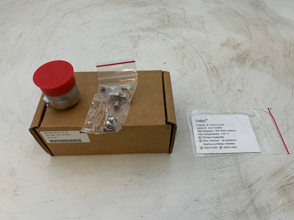 Valco (VICI) DV22-3116 6-Port Gas Switching Valve