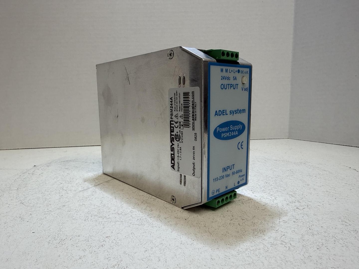 ADEL Systems PSM244A DIN Rail Power Supply 24VDC 5A 120W