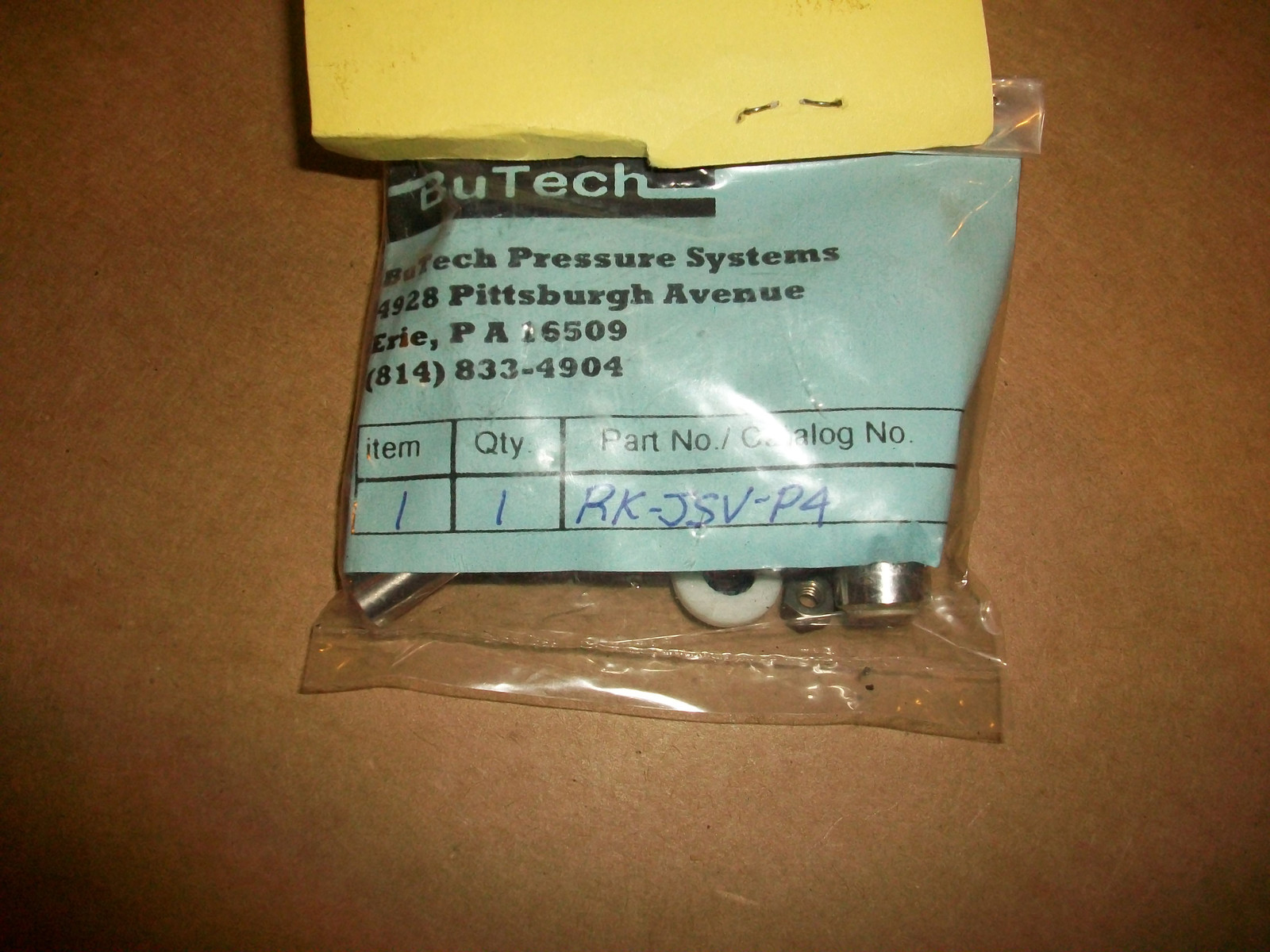 Butech Pressure Systems Repair Kit RK-JSV-P4 NEW
