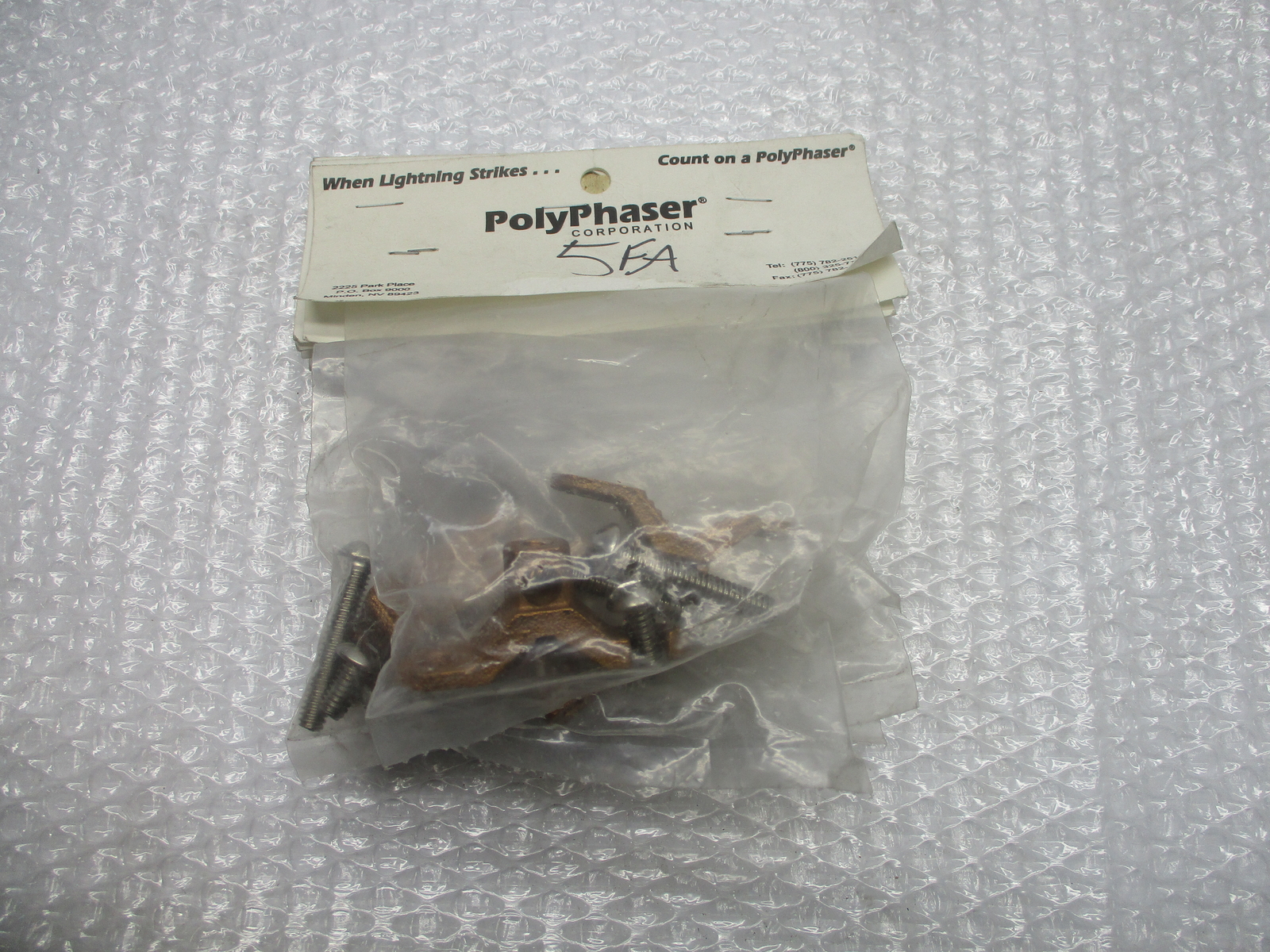 POLYPHASER POL-J-1 KIT LOT OF 5 NSMP