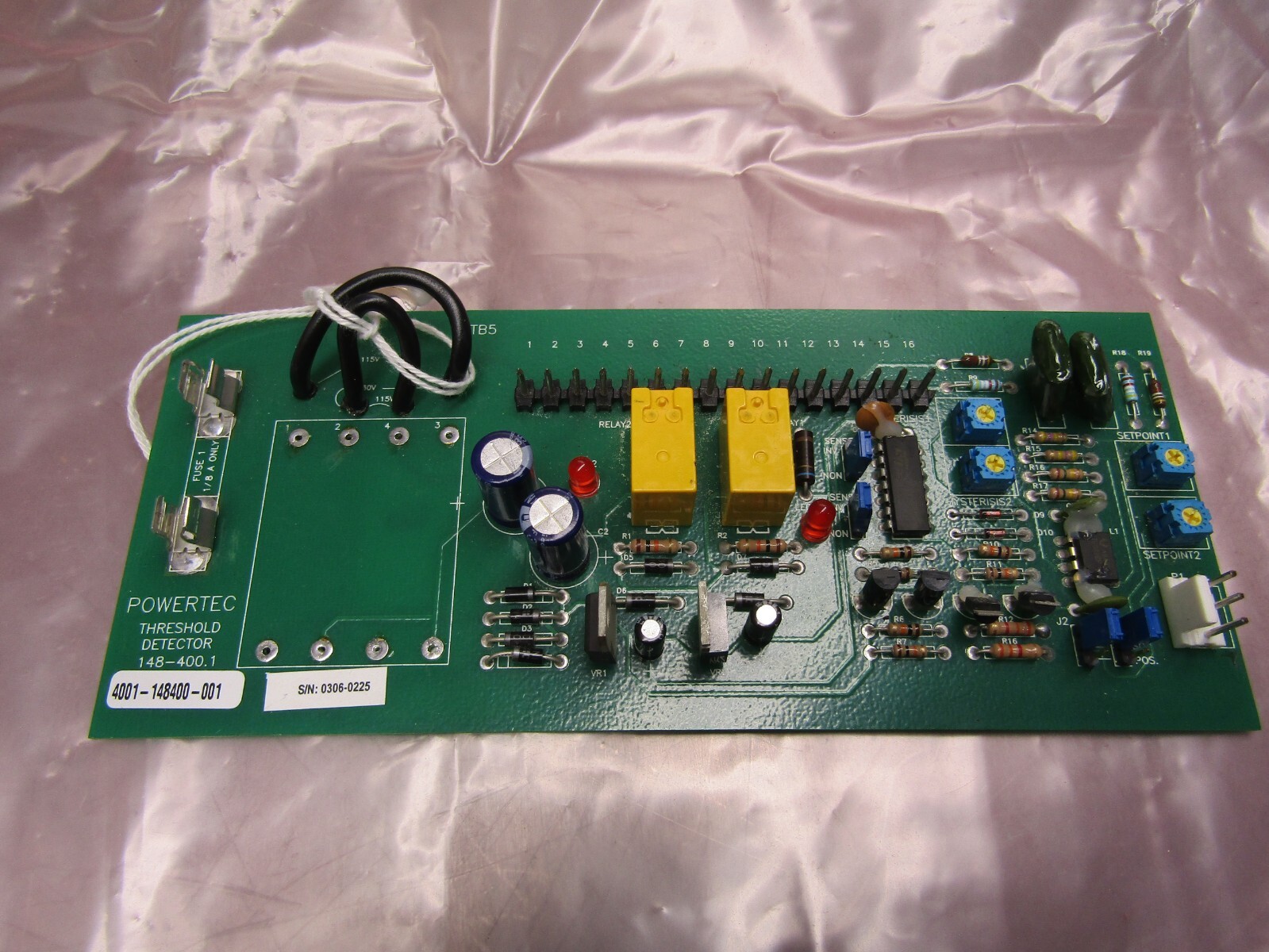 Powertec 4001-148400-001 Threshold Detector