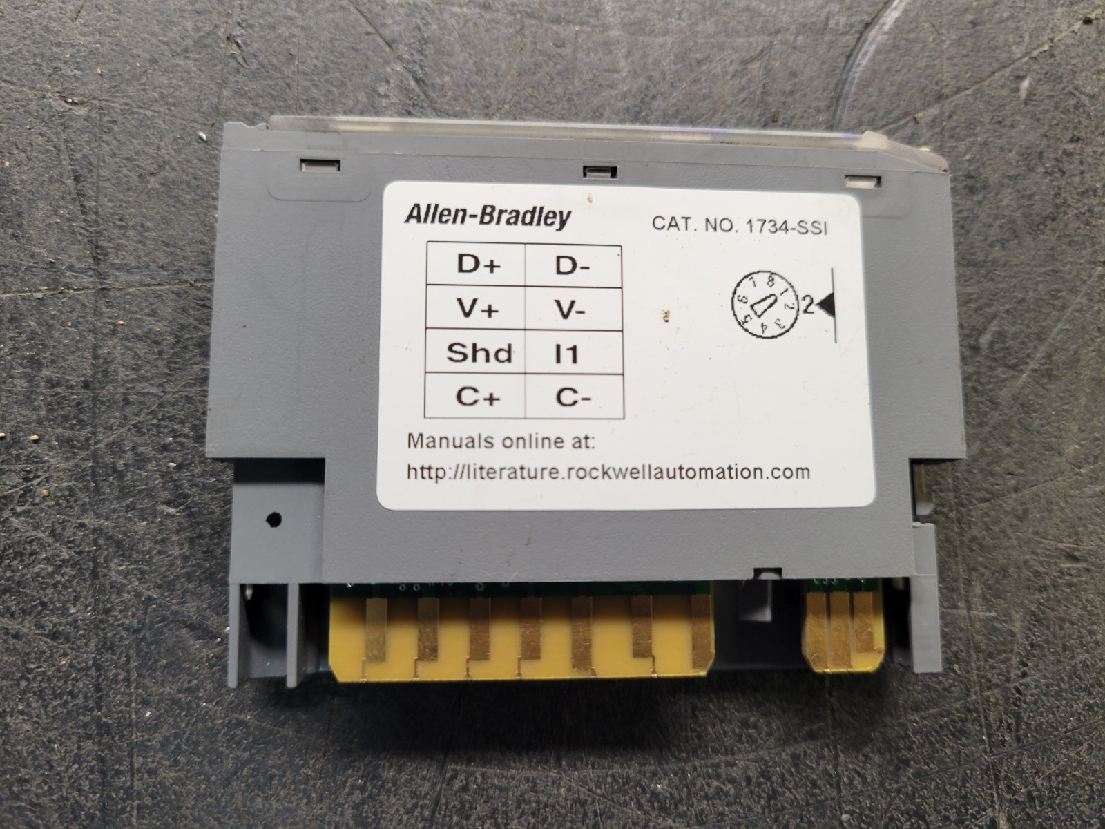 Allen Bradley #1734-SSI Output Module.