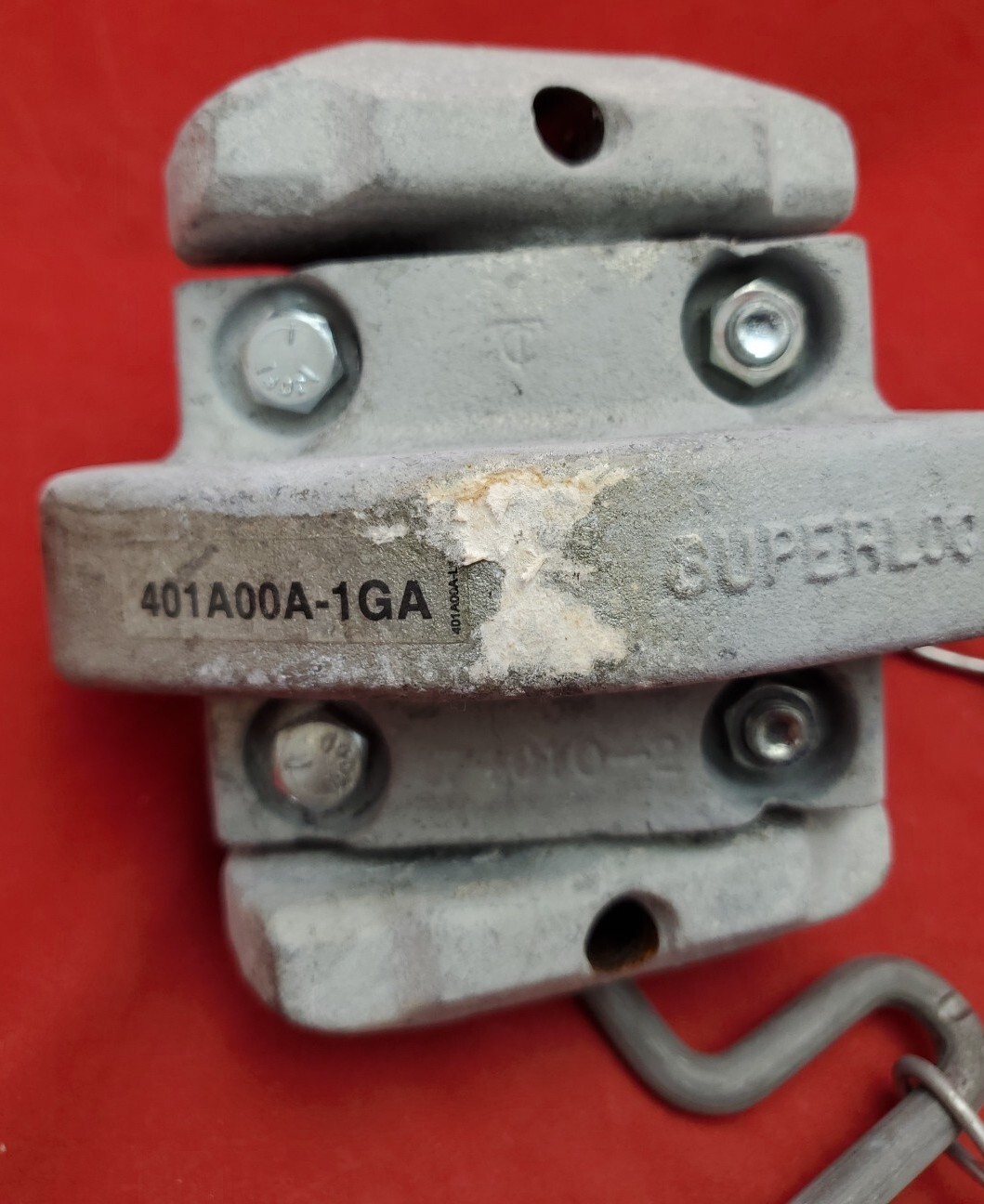 Mounting Bracket Type 401A00A-1GA Vertical Connector Tandemloc NSN 5340012694779