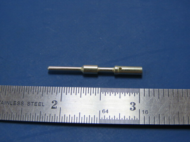 SPACECRAFT R12-3620-110 Qty of 20 per Lot MIL-DTL-5015 PIN F80 CRIMP CONTACTS;