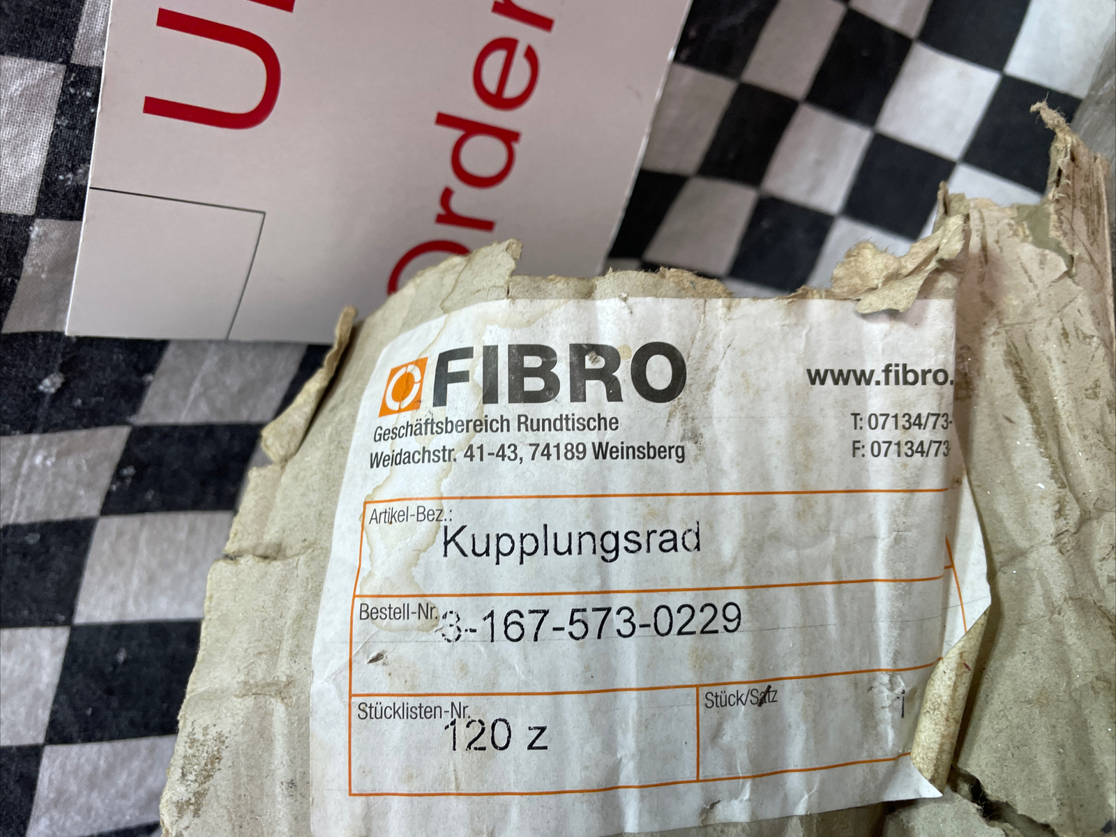 FIBRO DRIVE GEAR, 3-167-573-0226 & 3-167-573-0229, MGE37305 R4801, 31675730226