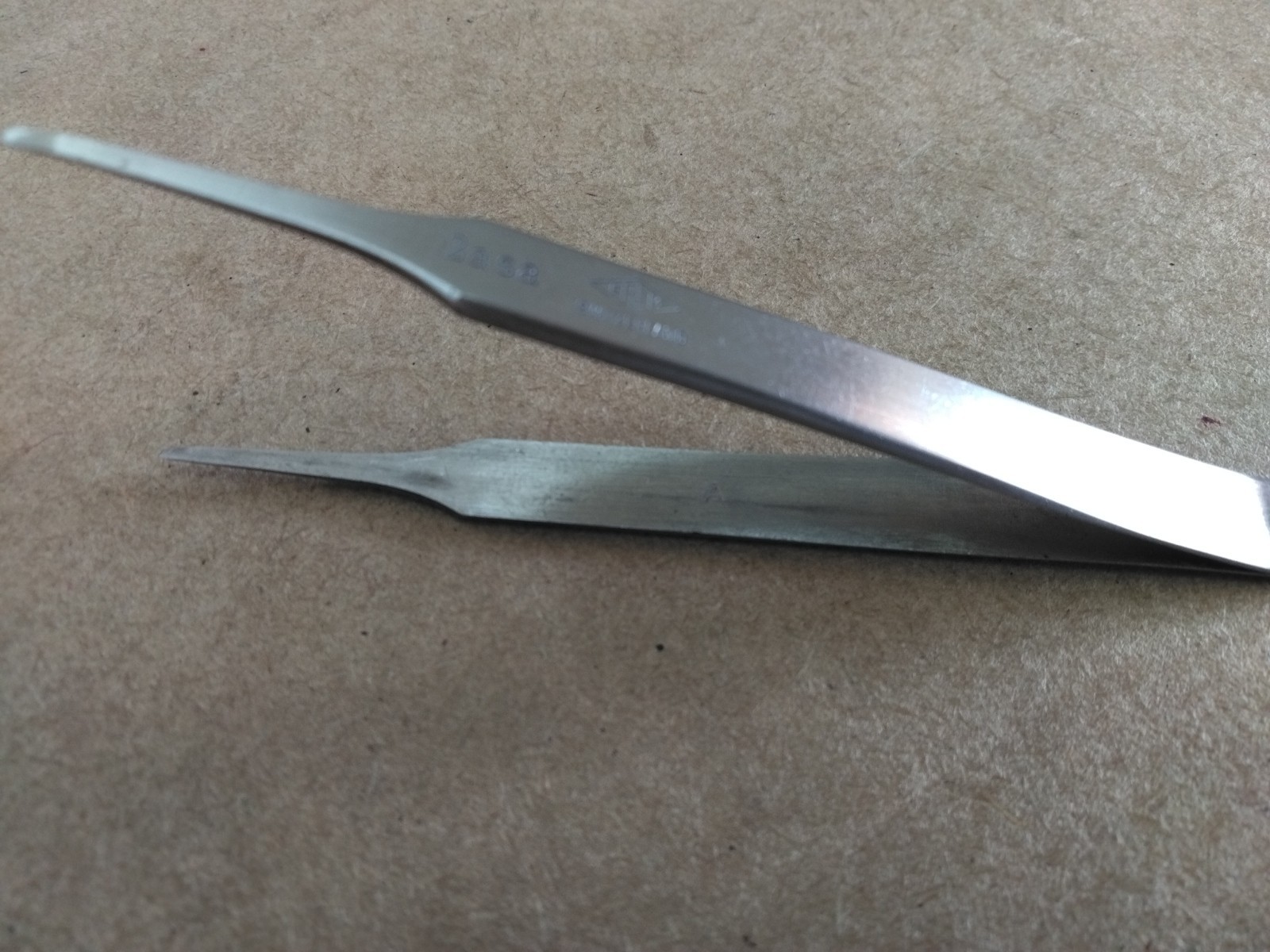 1x Weller Erem 2ASA Tweezers Stainless Antimagnetic Anti-Acid Swiss –