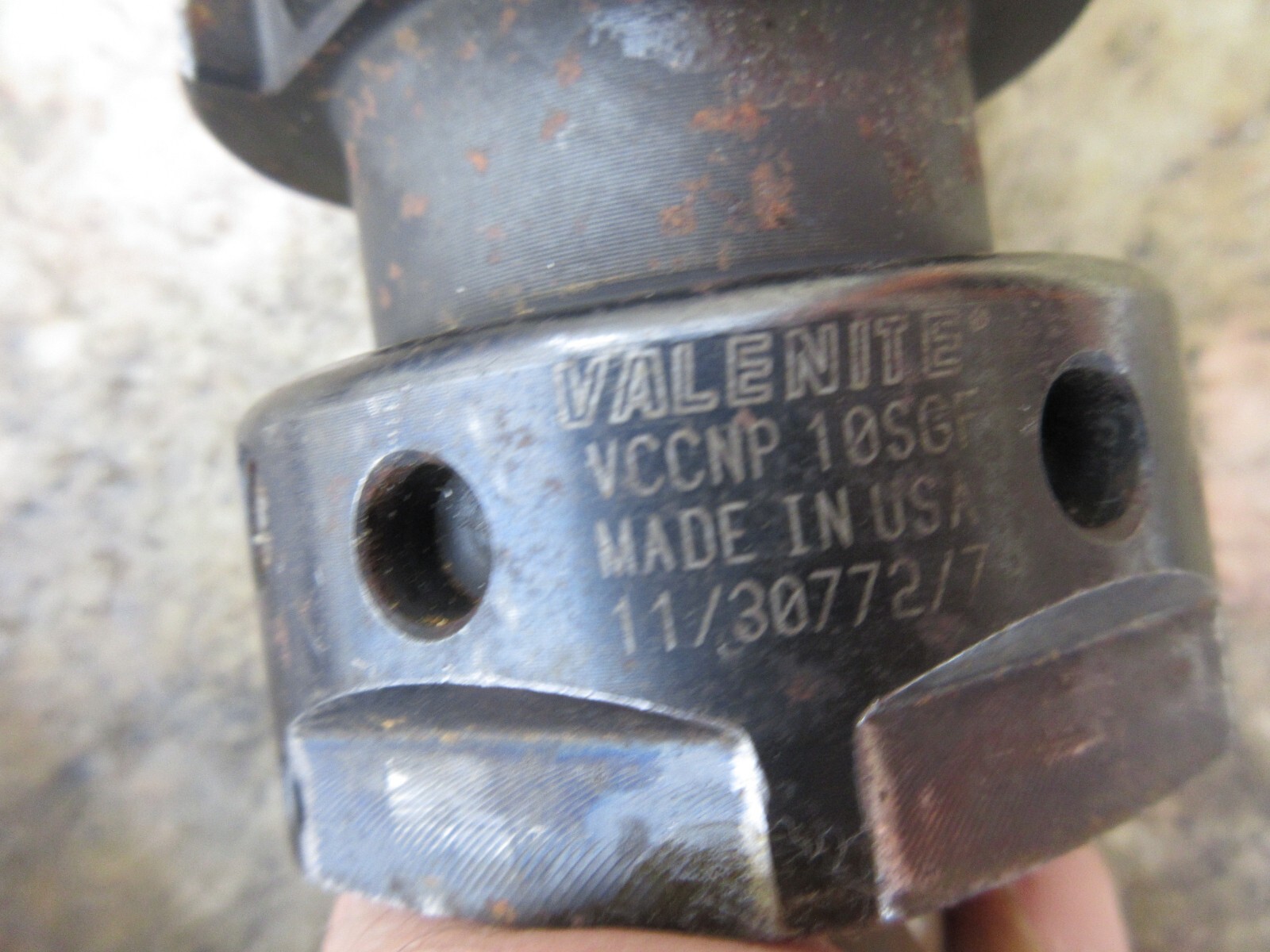 CINCINNATI CAT 40 CT40 TOOL HOLDER TOOLING VALENITE VCCNP 10SGF LOT OF 6 PIECES