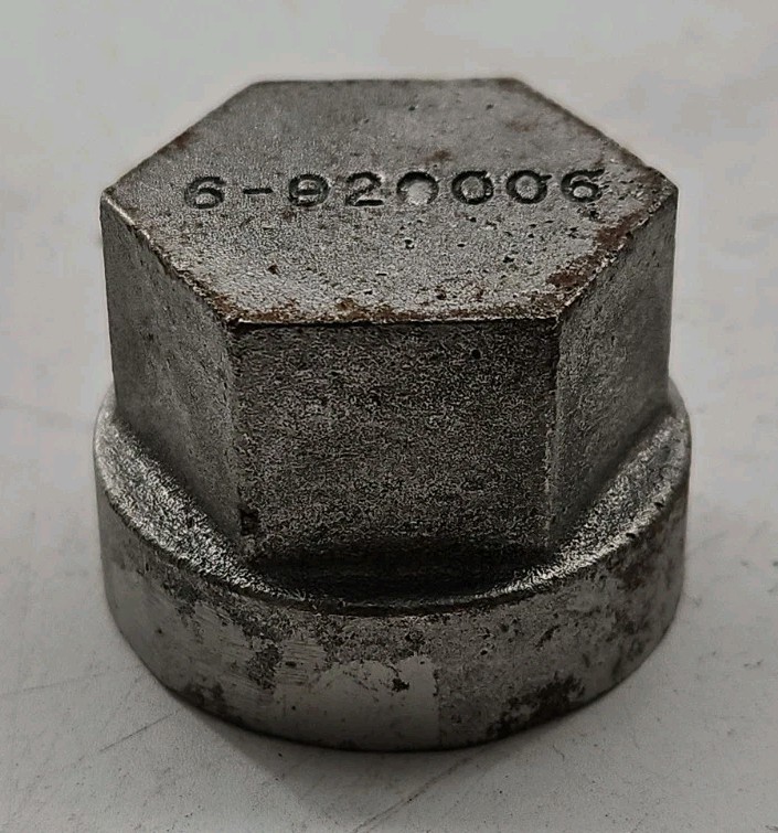 Wheelabrator – 6-920006 – 1/2″-13 Cast Cap Nut – for Blast Cabinet Liners