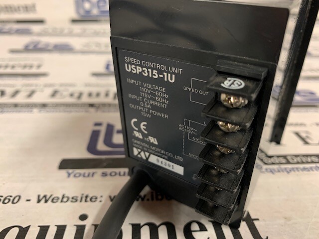Lot of (2) Oriental Motor Speed Control Unit – USP315-1U w/Warranty