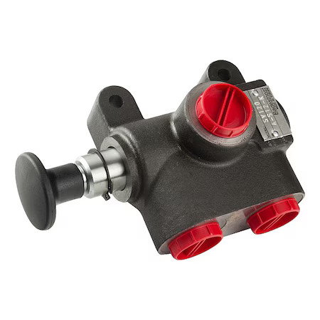 Delavan Fluid Power Sv-2Pos-2500 Hydraulic Selector Valve, 30 Gpm, Knob