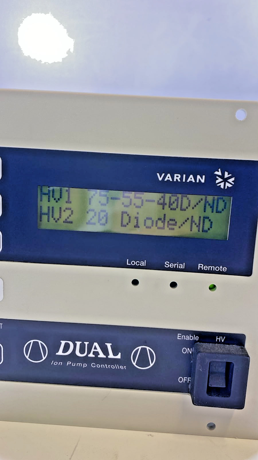 ✅ VARIAN DUAL 9297003M001 ION PUMP CONTROLLER