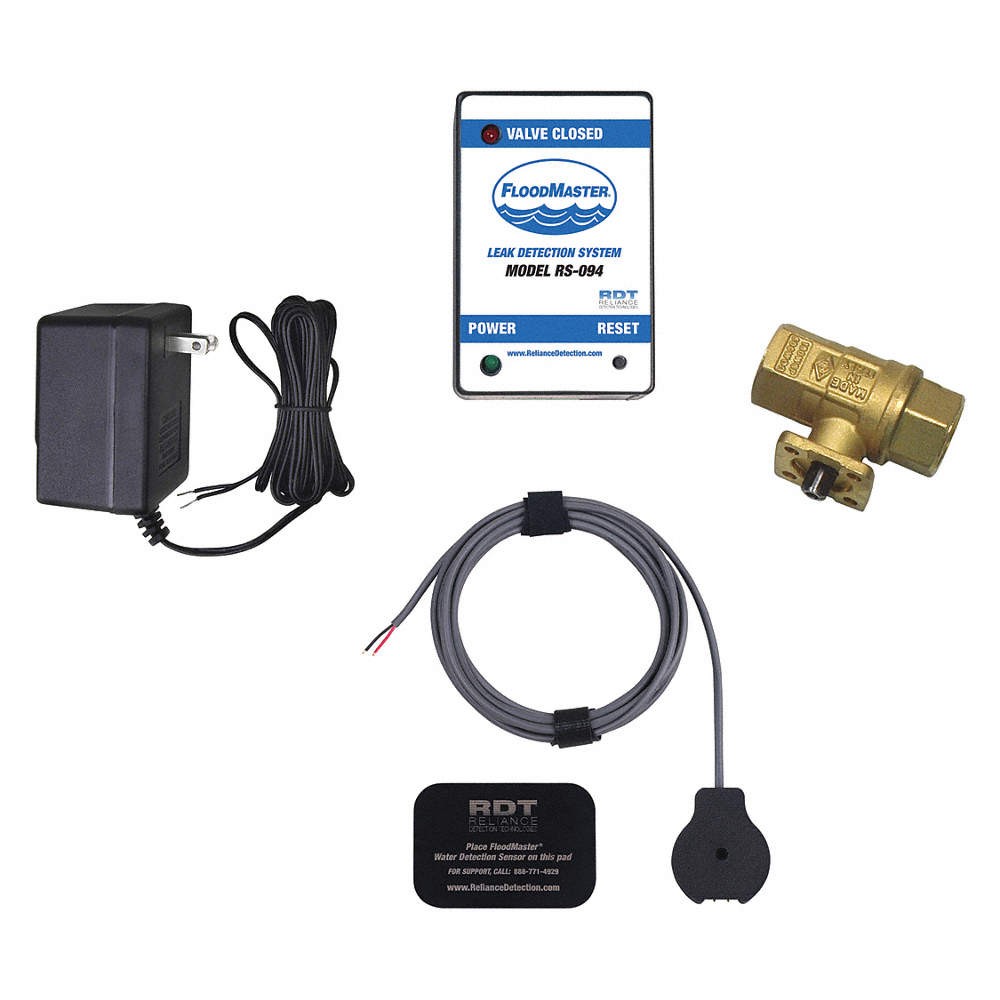 FLOODMASTER RS-094-1/2 Detection/Alarm Shutoff System,120VAC 447K11