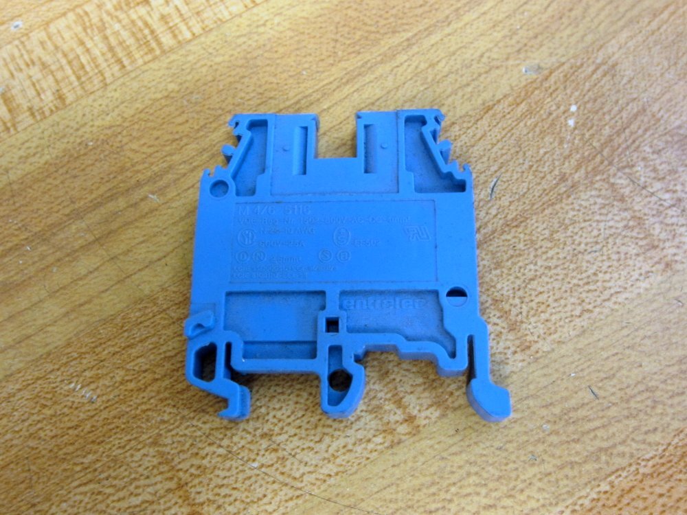 Entrelec ABB M4/6-5116 Block 1SNA115116R0700 Blue (Pack of 8)