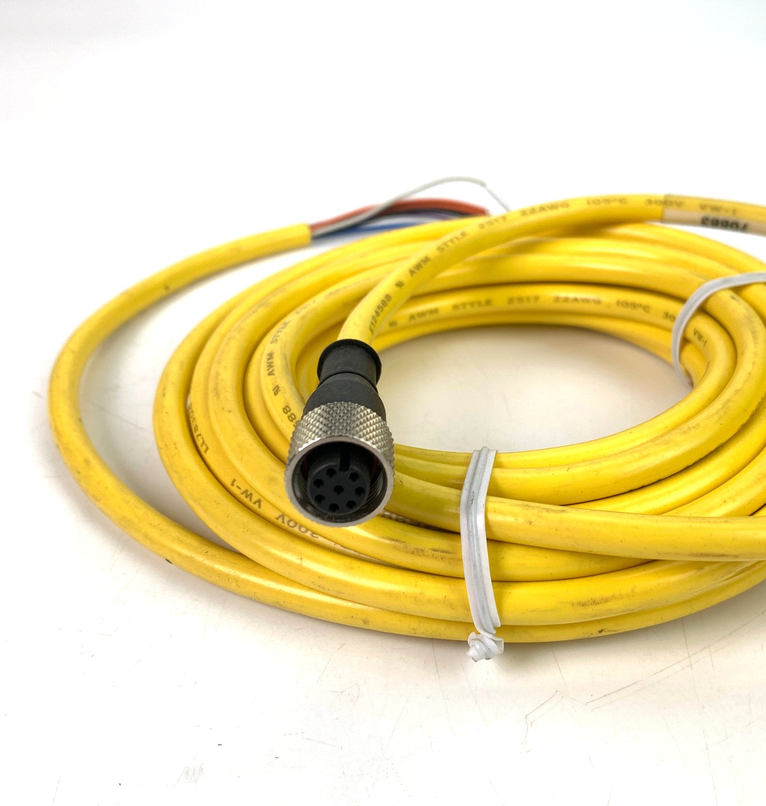Banner 8-Pin Female Single-ended Cordset QDE-815D *25 Year US Seller*