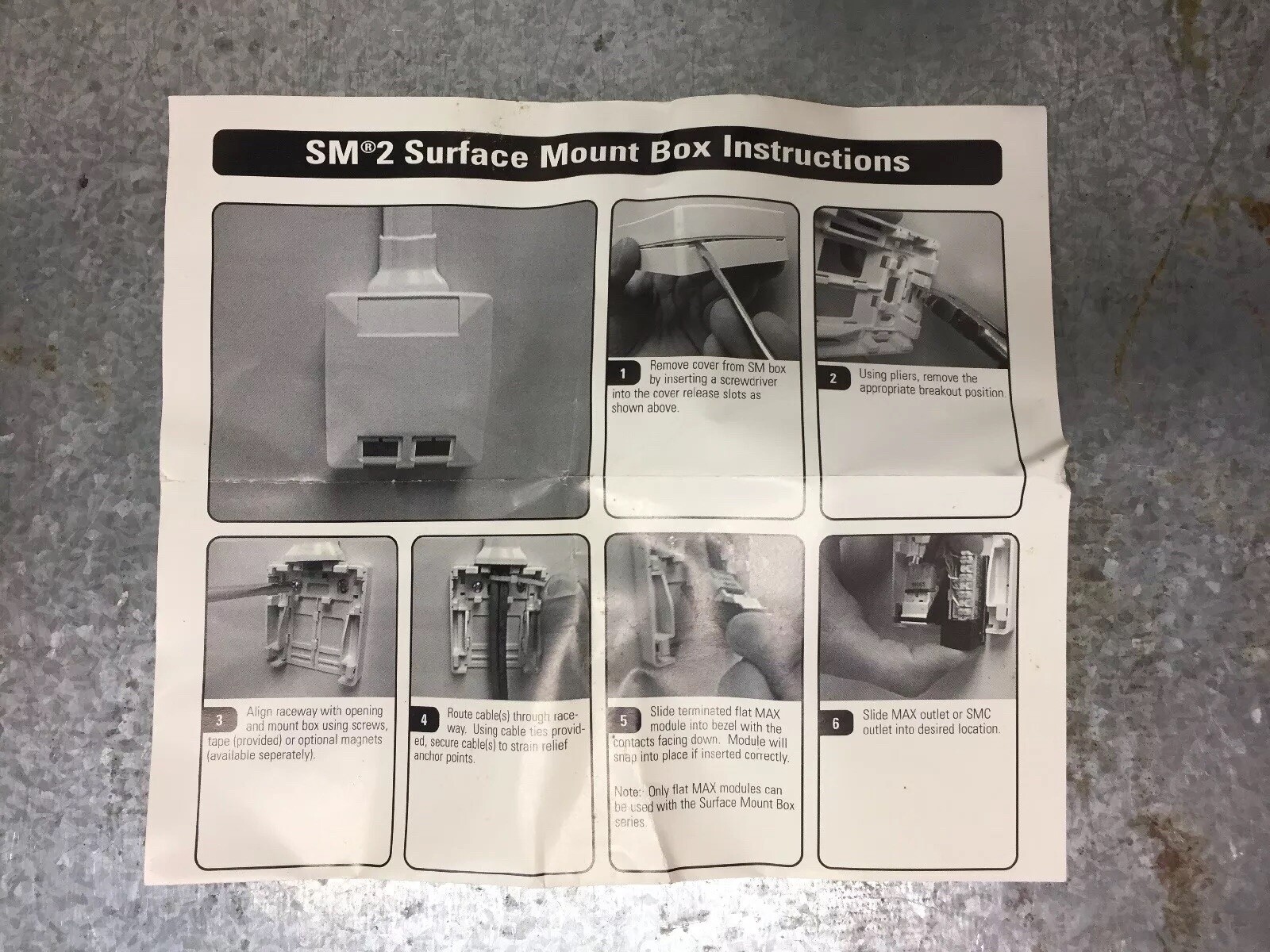 Siemon Company SM1-20 SM Surface mount boxes, Full Box of 10, NEW OLD STOCK
