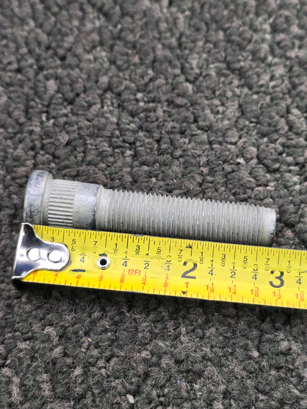 (QTY 10) Mopar CSZM Y261 AB-001 Press-in Gray Hub Studs Fits 2012–2021 Ram 3500
