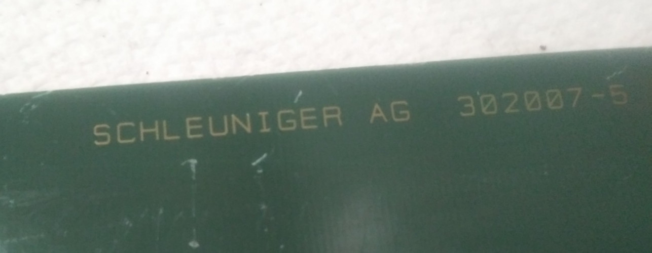 Schleuniger 302007-5 Board