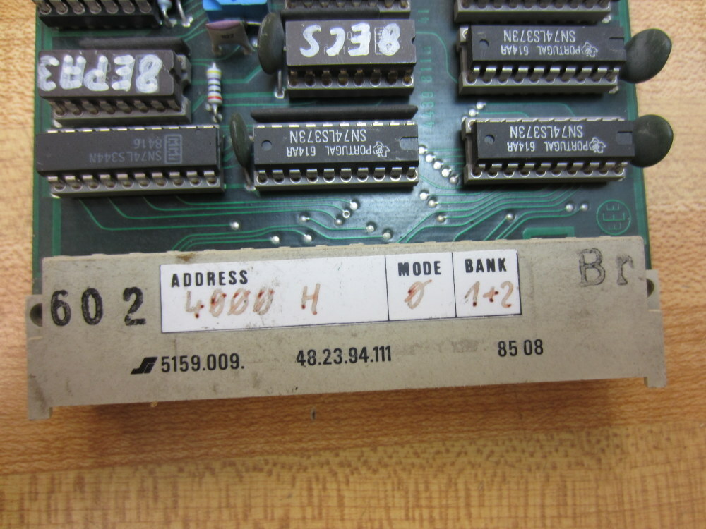 Erdmann 4439-810a 415 EPM EPROM Memory Board 4439-811a