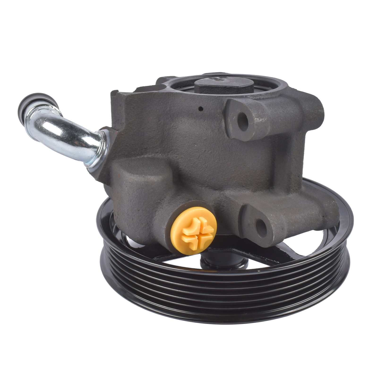 Power Steering Pump w/ Pulley Replacement for Ford E-150 Super Duty 1997-2007