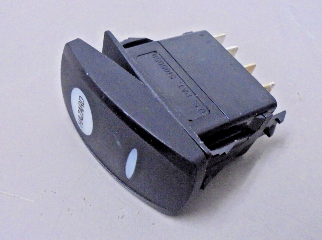 Carling On Off VDD2 HAZARD Warning Light Switch Assembly VDD2GTXBG9CXX100XBL