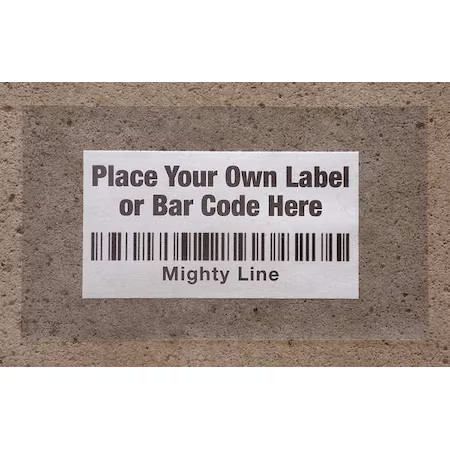 Mighty Line Labelprot Laminate Sheet, Pvc, 6 In W, Pk100