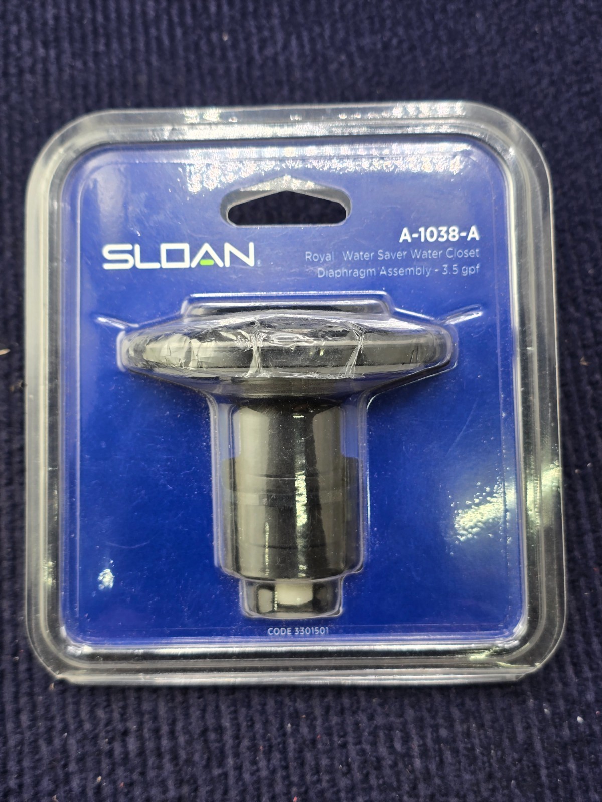 Sloan A-1038-A Royal Water Saver Water Closet Diaphragm Repair Assembly 3.5 GPF